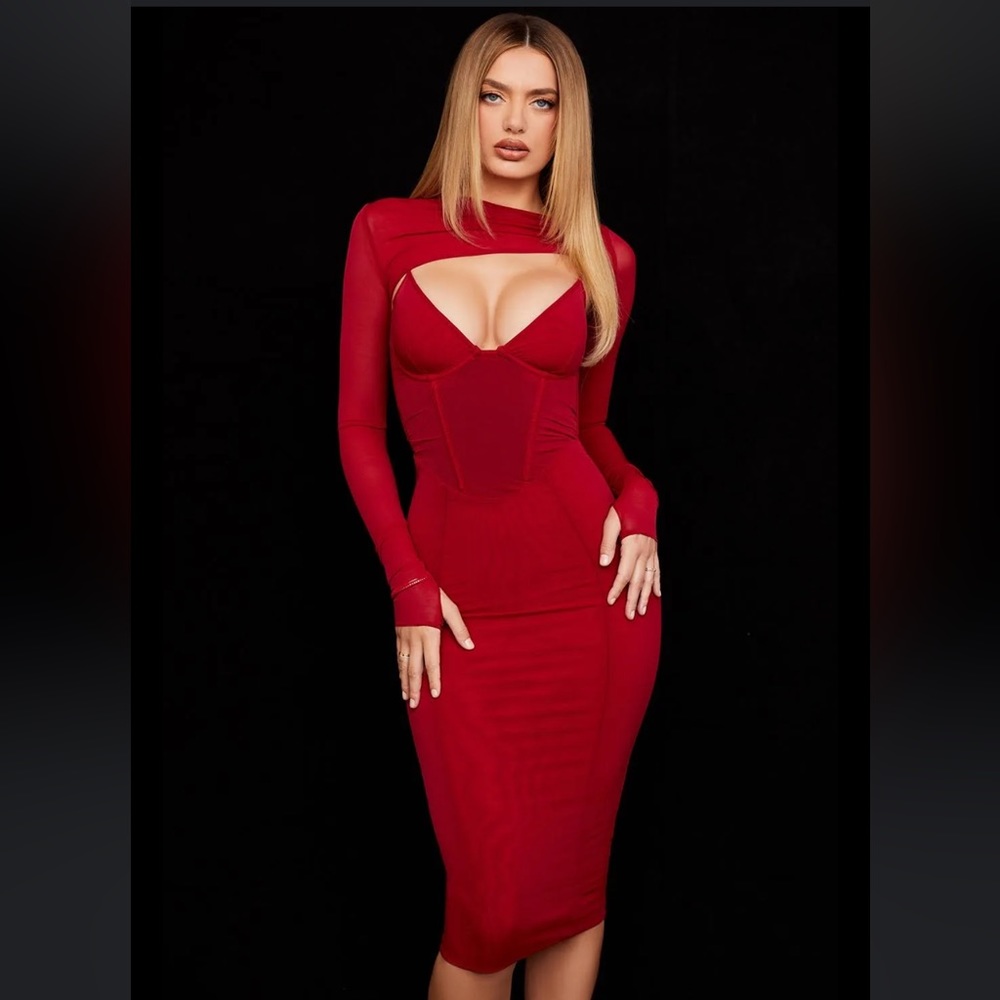 Red Dress by House of CB